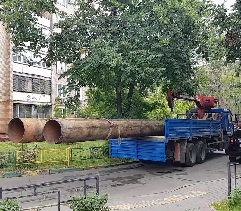 Монтаж и транспортировка длинномерных грузов